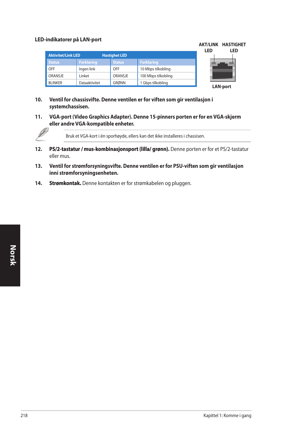 Norsk n orsk n orsk n orsk | Asus CP3130 User Manual | Page 220 / 342