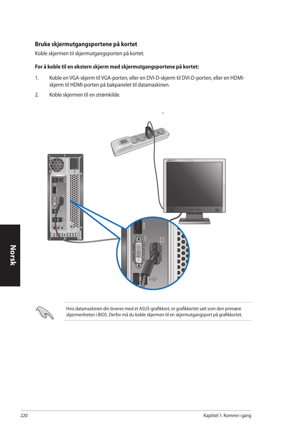 Norsk n orsk n orsk n orsk | Asus CP3130 User Manual | Page 222 / 342