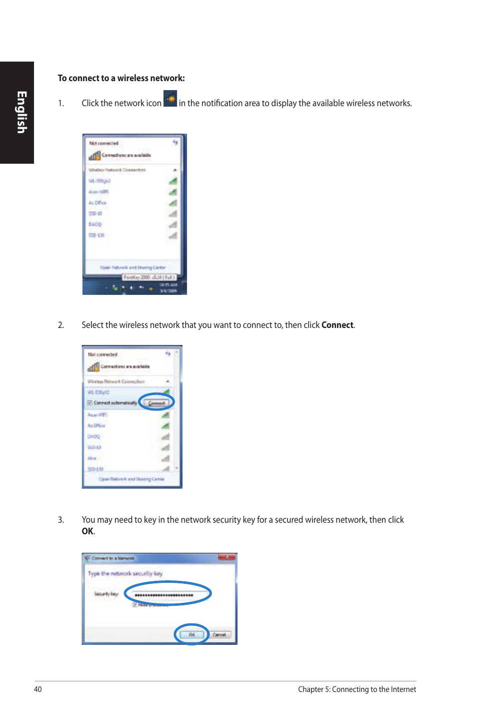 English | Asus CP3130 User Manual | Page 42 / 342