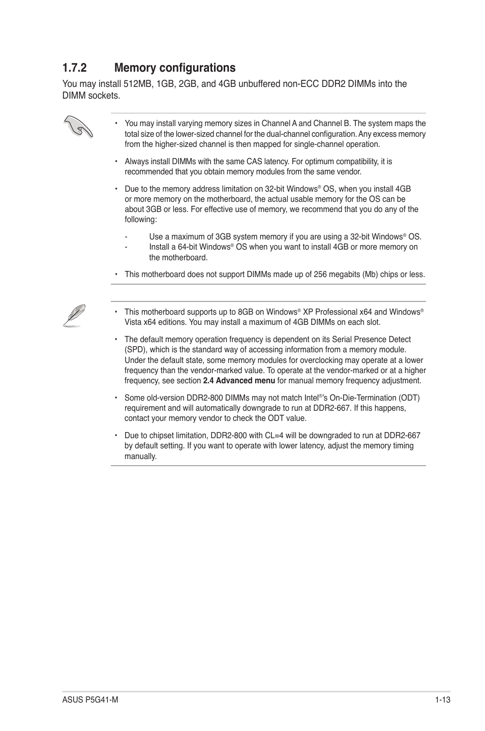 Asus P5G41-M User Manual | Page 23 / 62