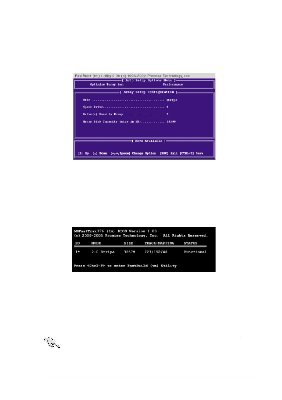 3 creating a raid 0 array (performance) | Asus P4PE User Manual | Page 131 / 142