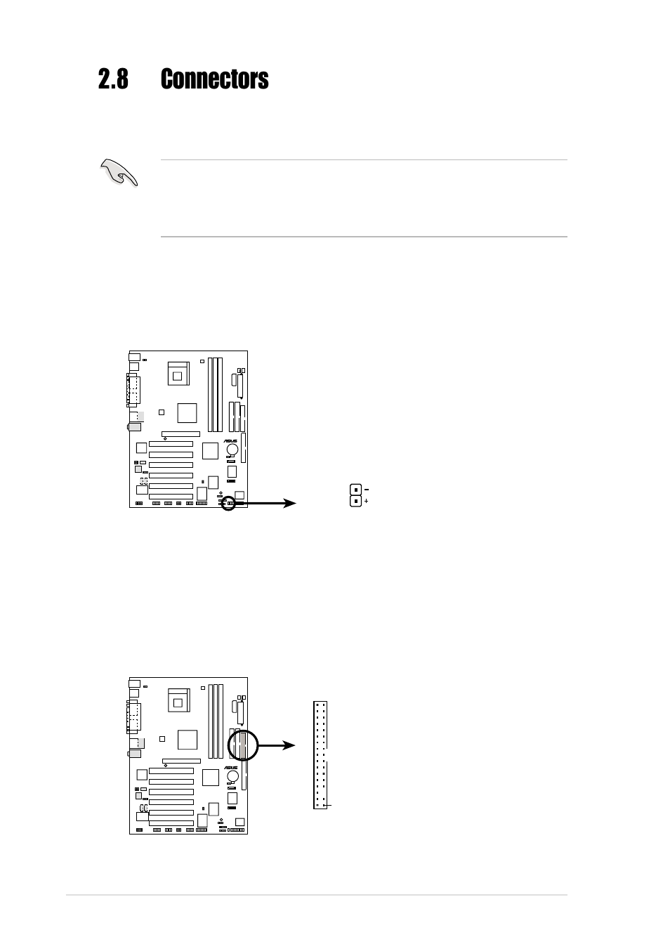 8 connectors | Asus P4PE User Manual | Page 44 / 142