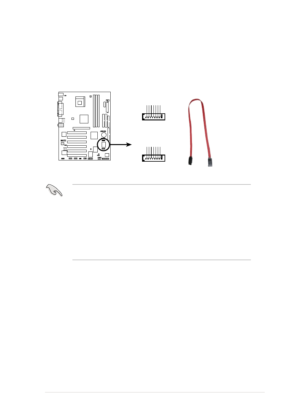 P4pe sata connectors pri_sata sec_sata | Asus P4PE User Manual | Page 47 / 142