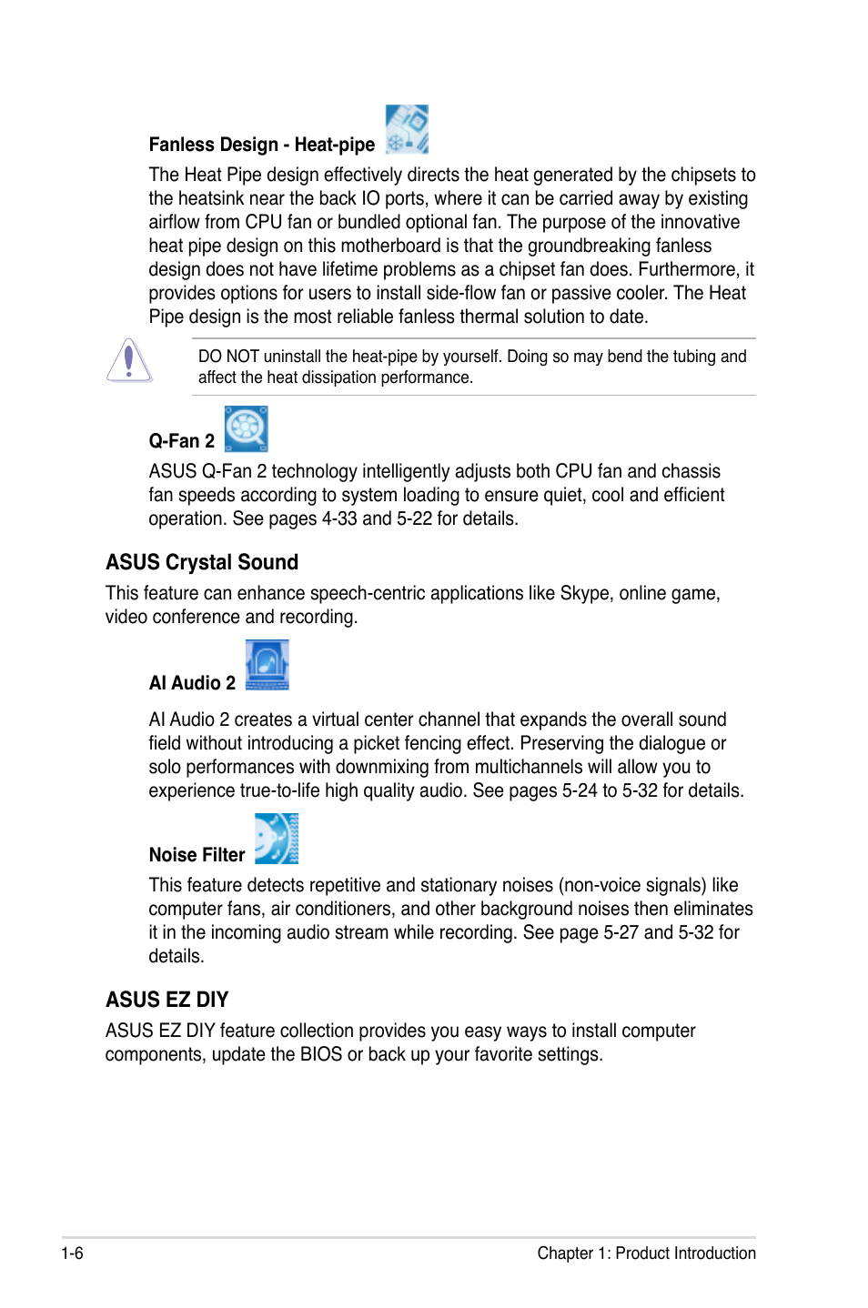 Asus P5E64 WS Professional User Manual | Page 22 / 178