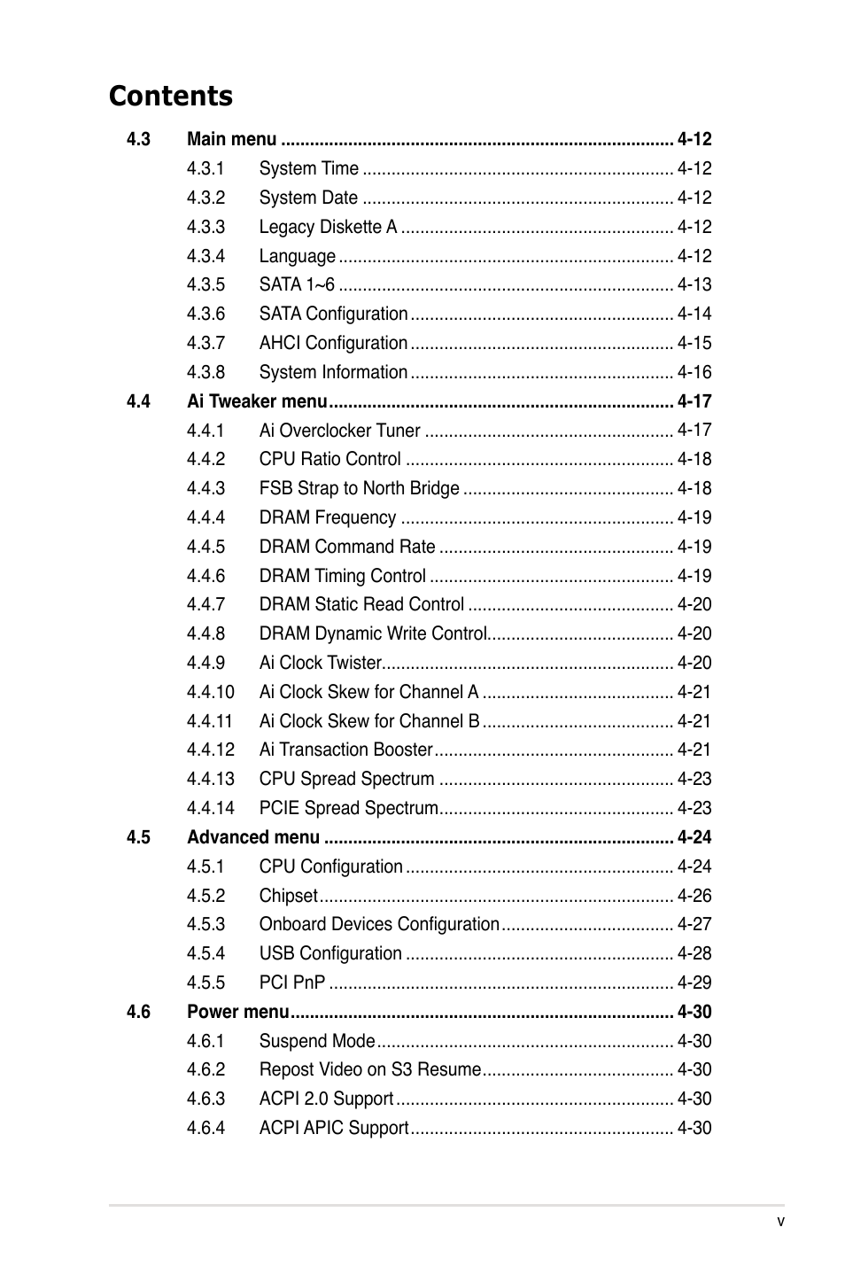 Asus P5E64 WS Professional User Manual | Page 5 / 178