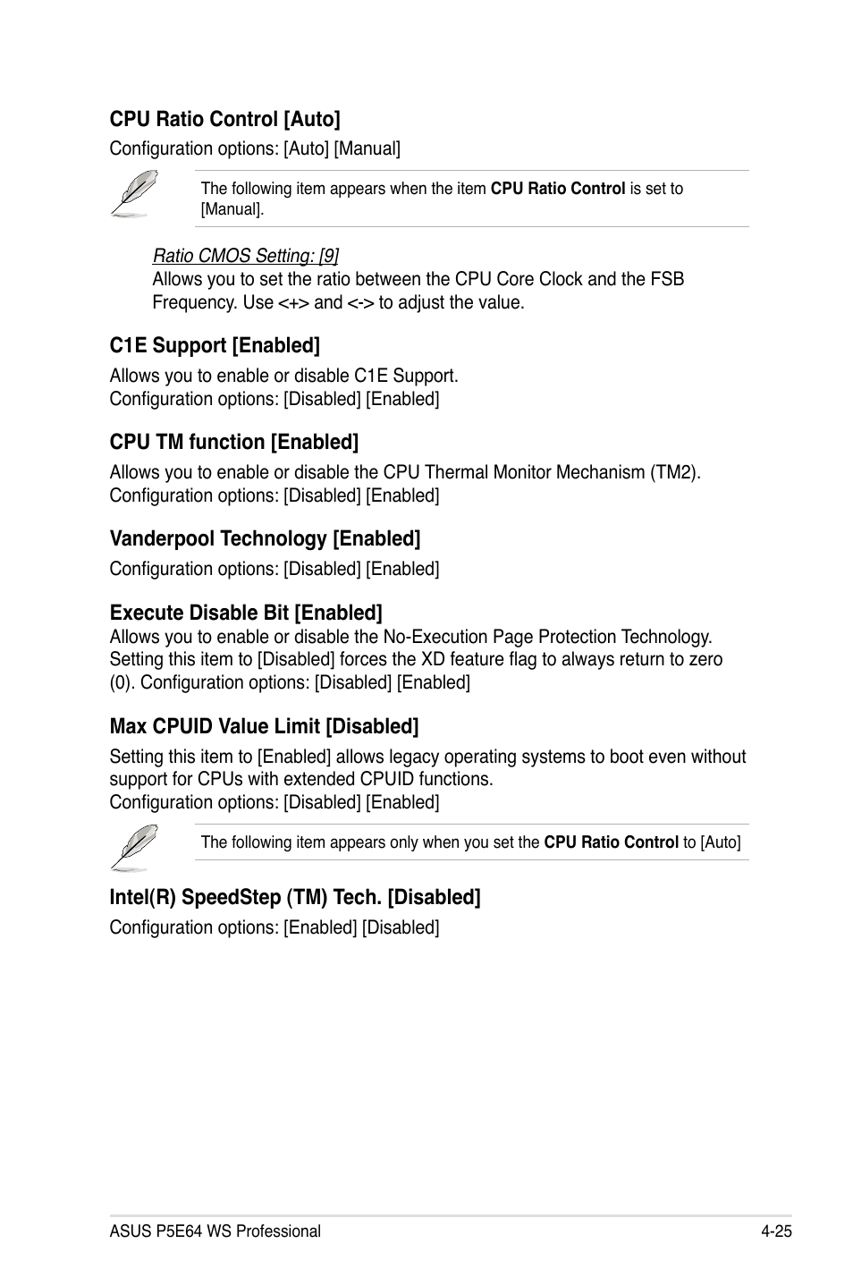 Asus P5E64 WS Professional User Manual | Page 93 / 178