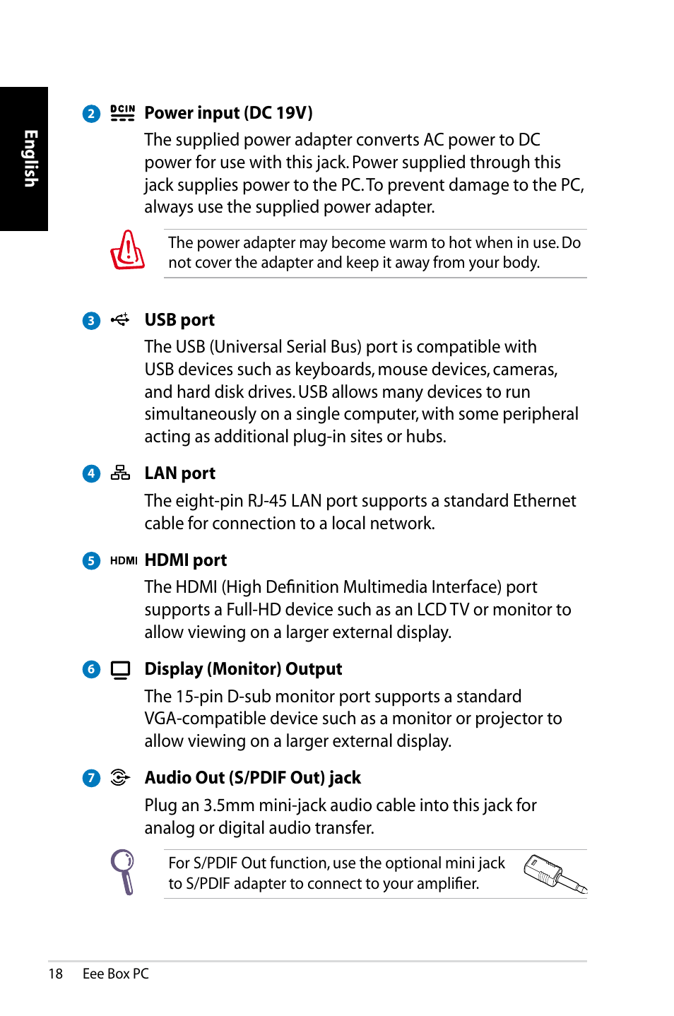 Asus EB1012P User Manual | Page 18 / 46