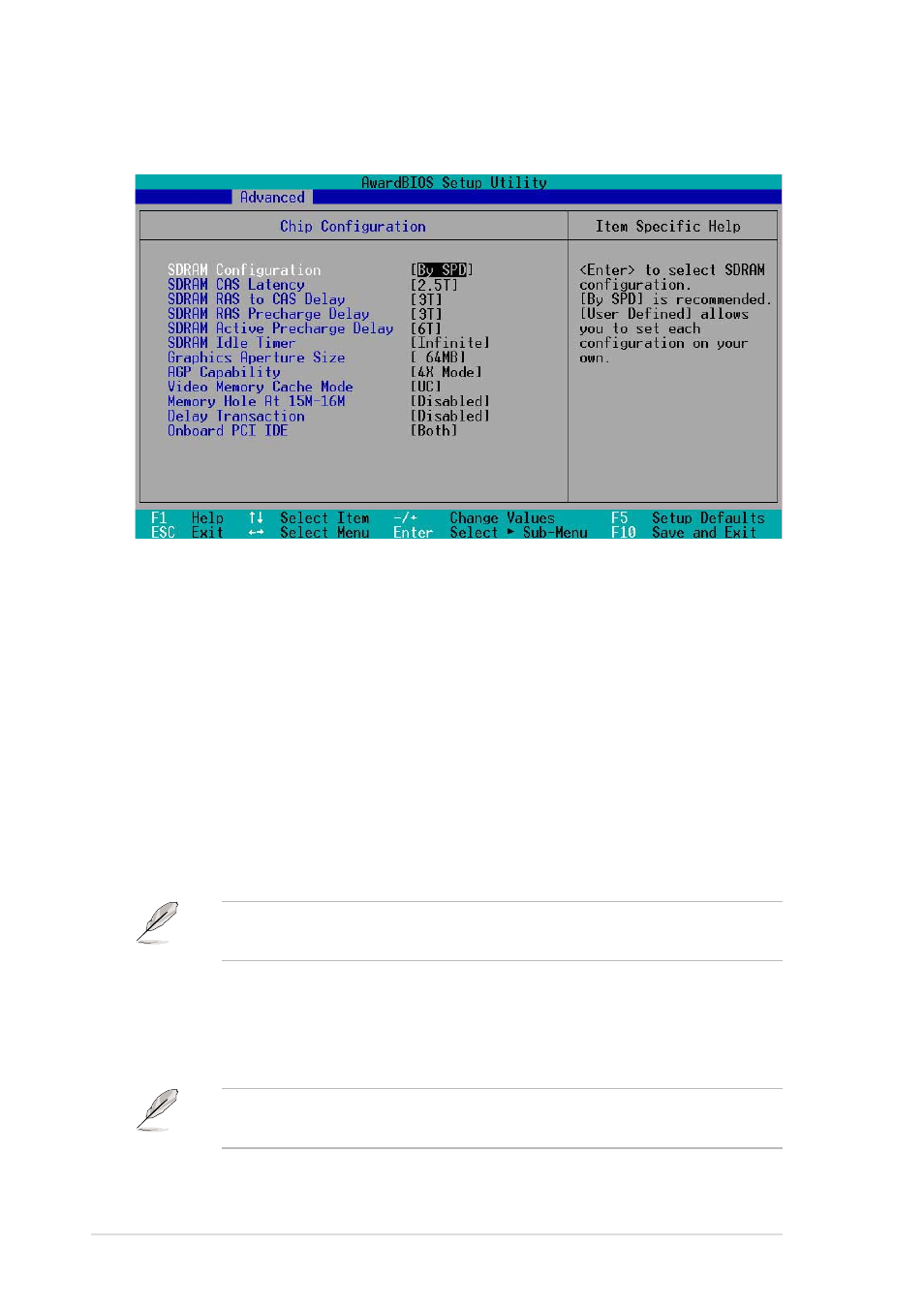1 chip configuration | Asus P4B266-E User Manual | Page 88 / 142