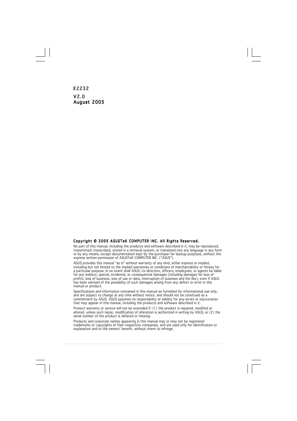 Asus RS160-E2 User Manual | Page 2 / 132