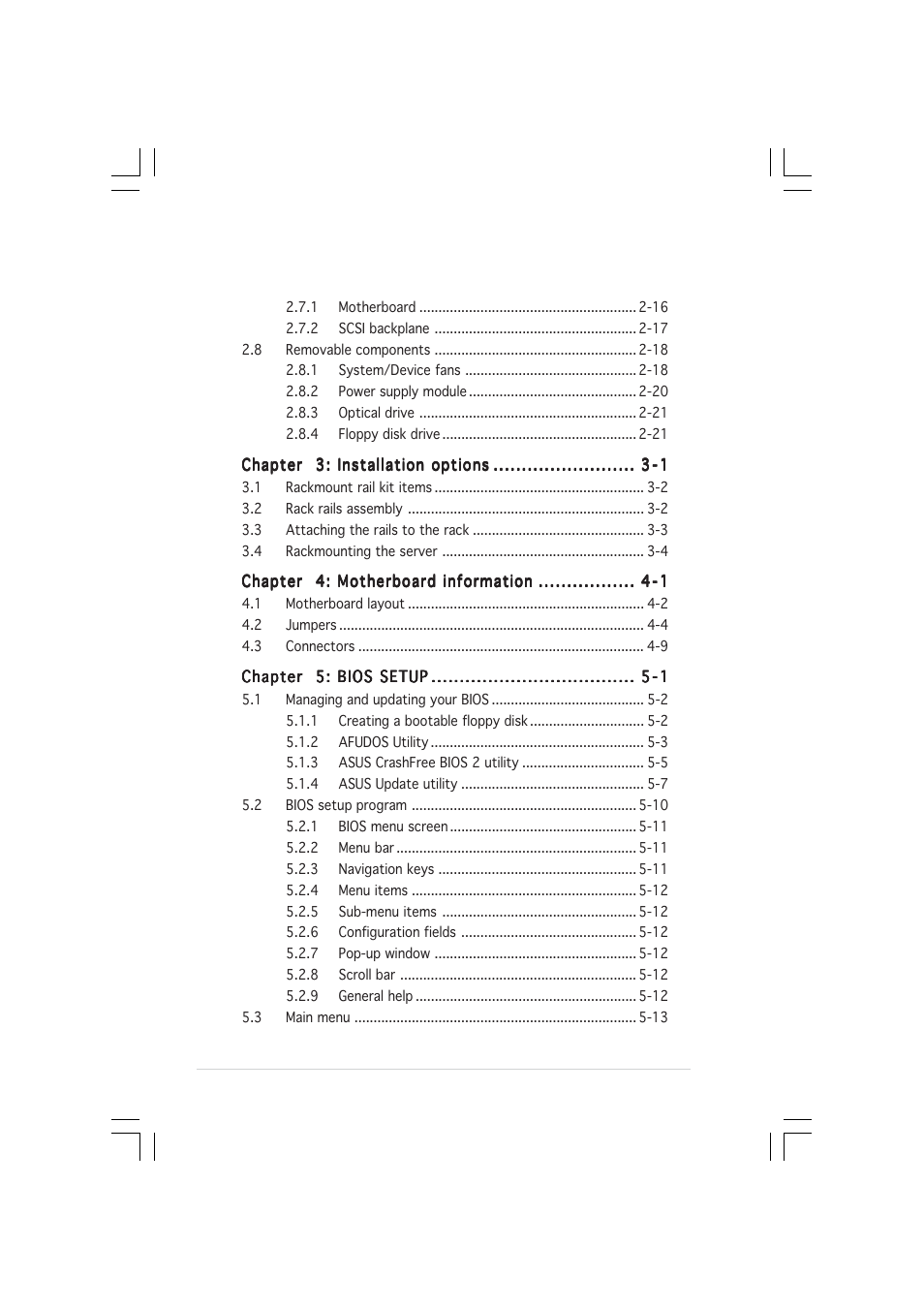 Asus RS160-E2 User Manual | Page 4 / 132