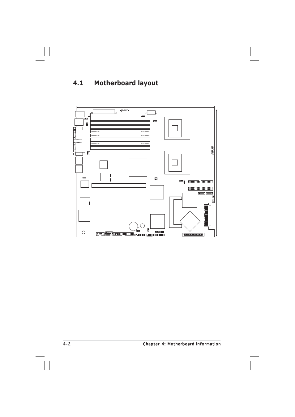 1 motherboard layout, Mpga 604 | Asus RS160-E2 User Manual | Page 46 / 132