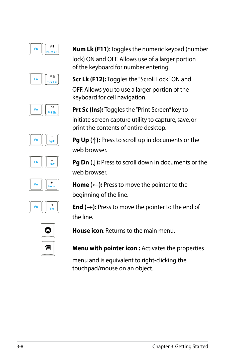 Asus Eee PC 701SDX/Linux User Manual | Page 30 / 78