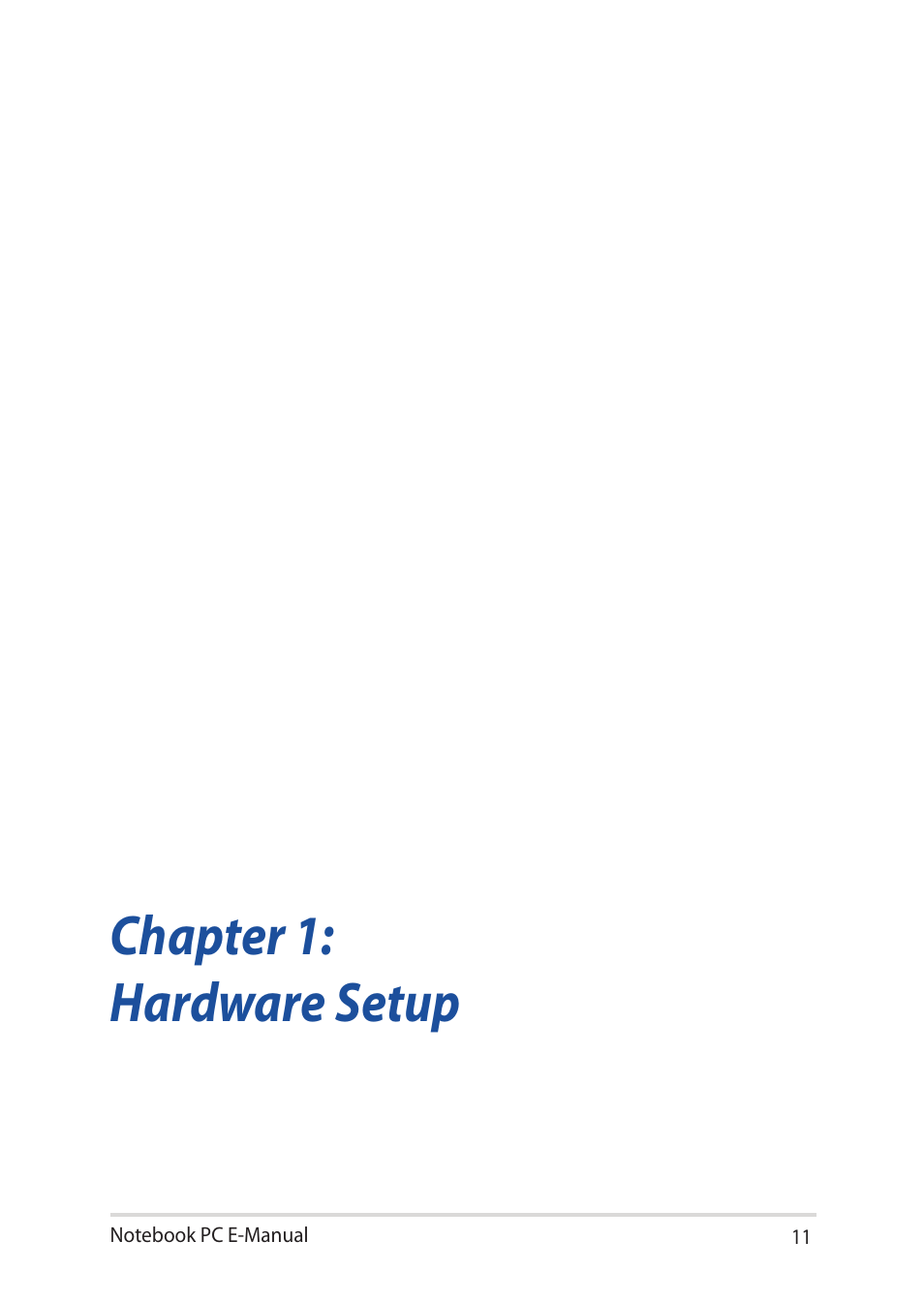 Chapter 1: hardware setup | Asus UX32LN User Manual | Page 11 / 102