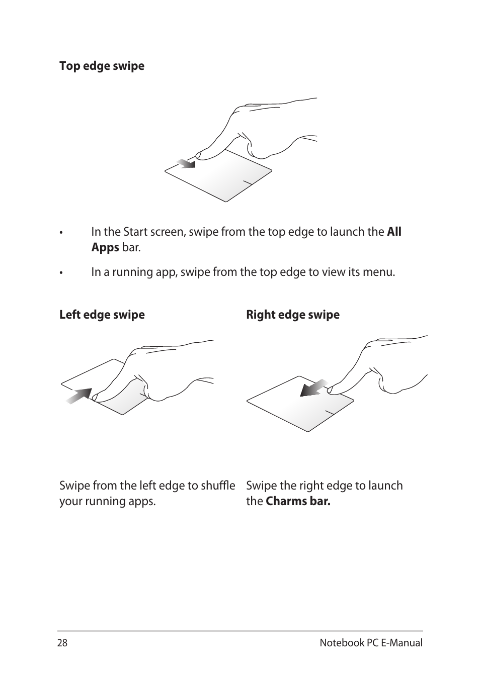 Asus UX32LN User Manual | Page 28 / 102