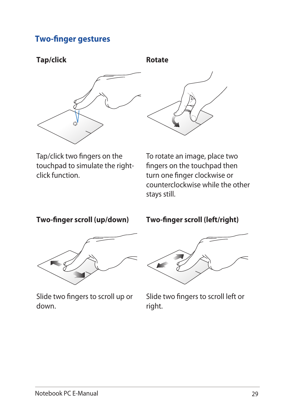 Asus UX32LN User Manual | Page 29 / 102