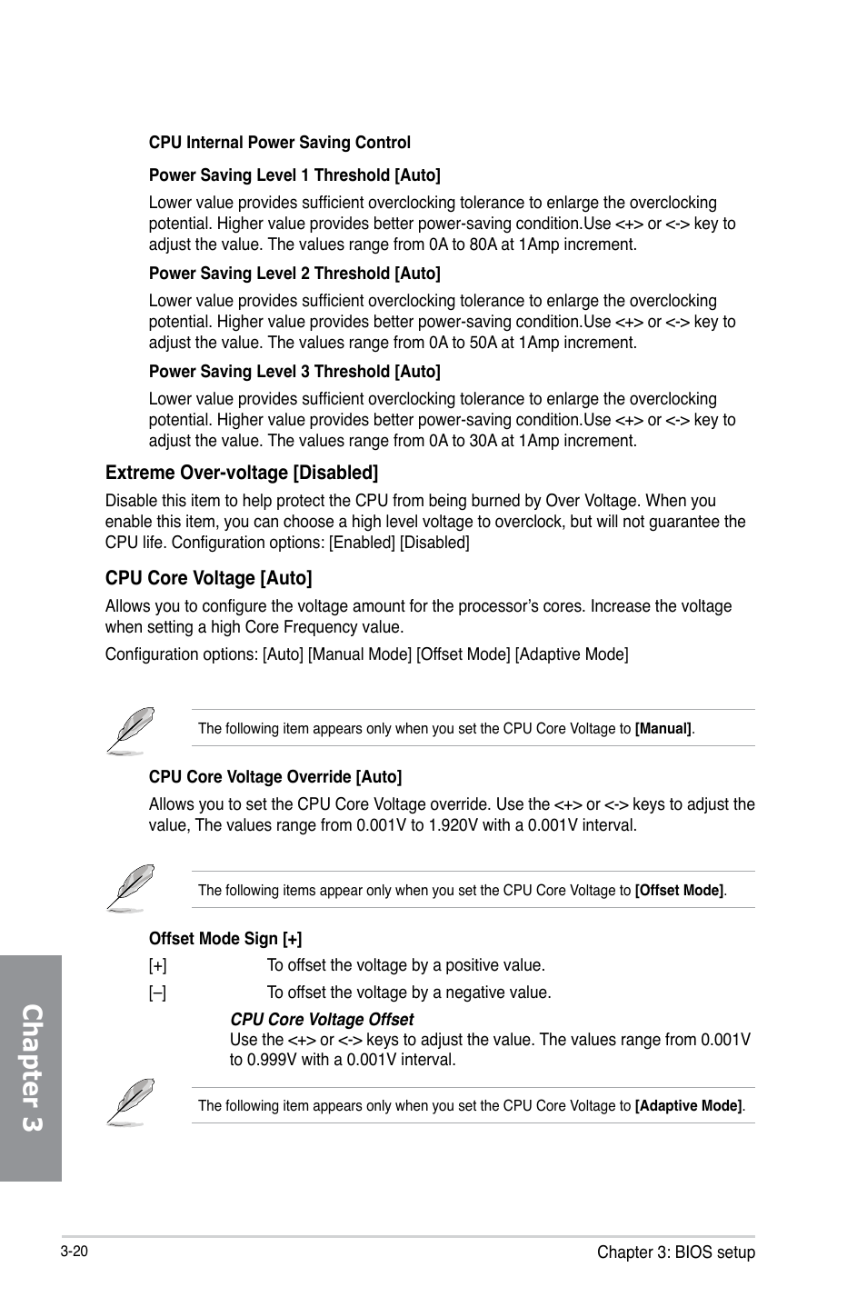 Chapter 3 | Asus Z87I-DELUXE User Manual | Page 82 / 146