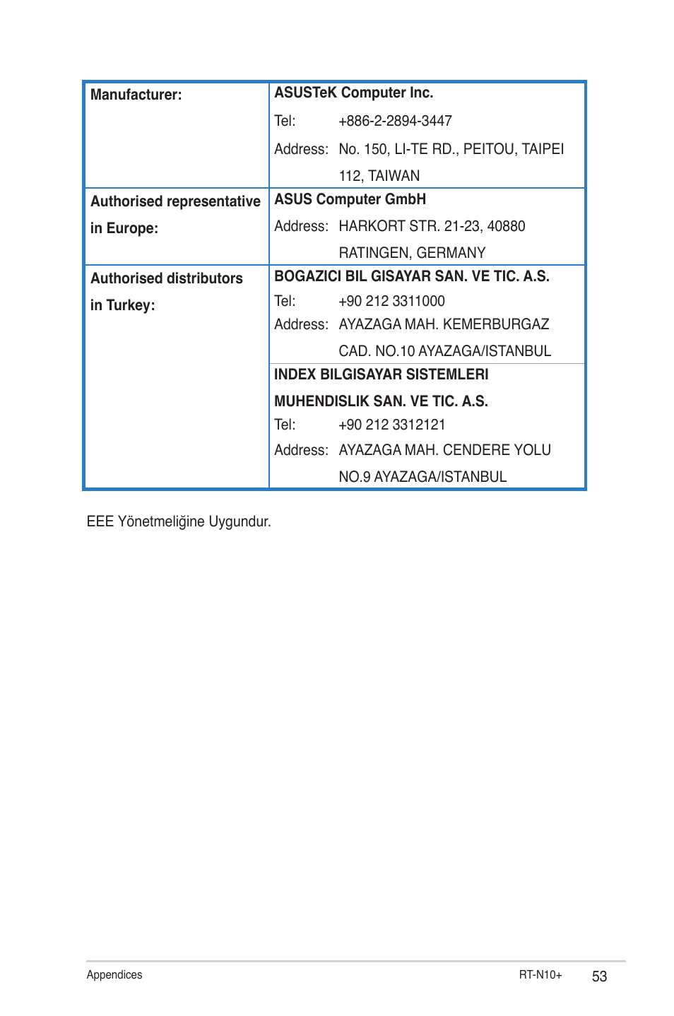 Asus RT-N10 Plus (VER.C1) User Manual | Page 53 / 53