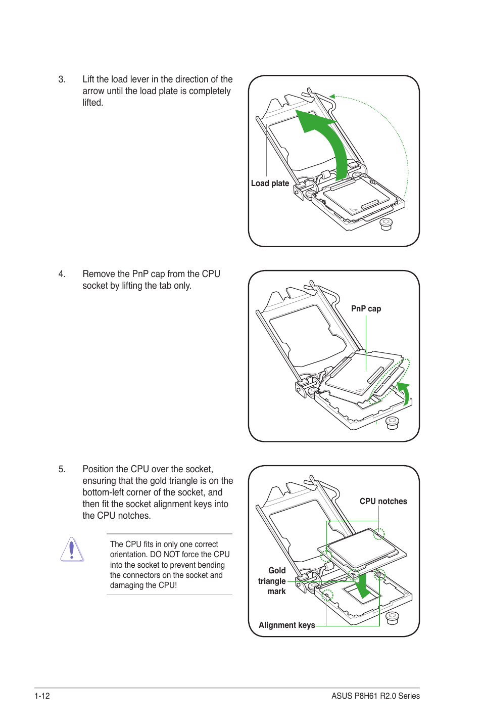 Asus P8H61/USB3 R2.0 User Manual | Page 22 / 78