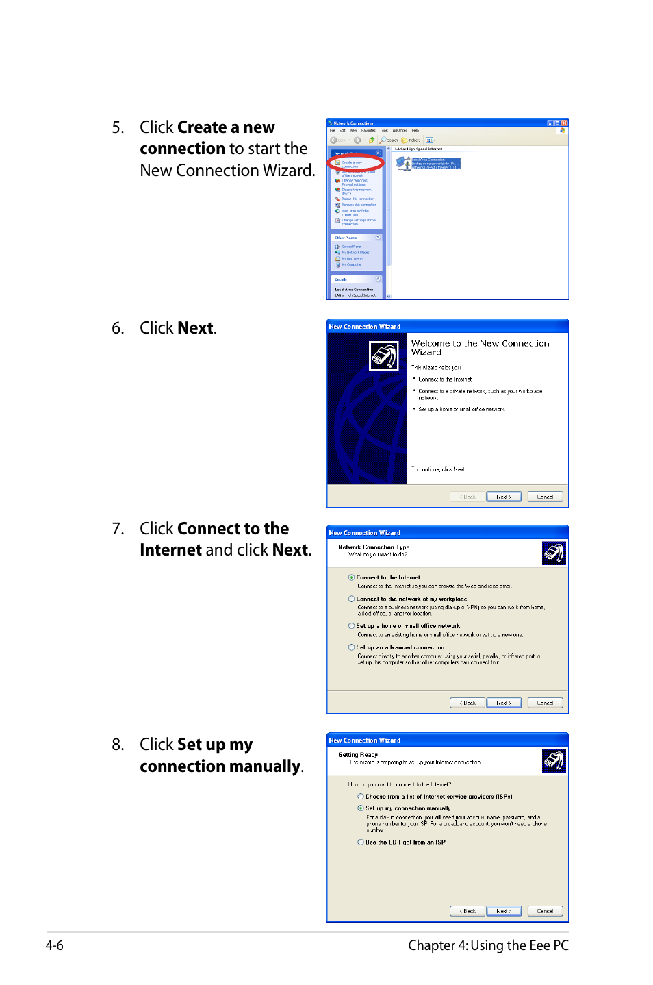 Asus Eee PC 900A/XP User Manual | Page 46 / 76