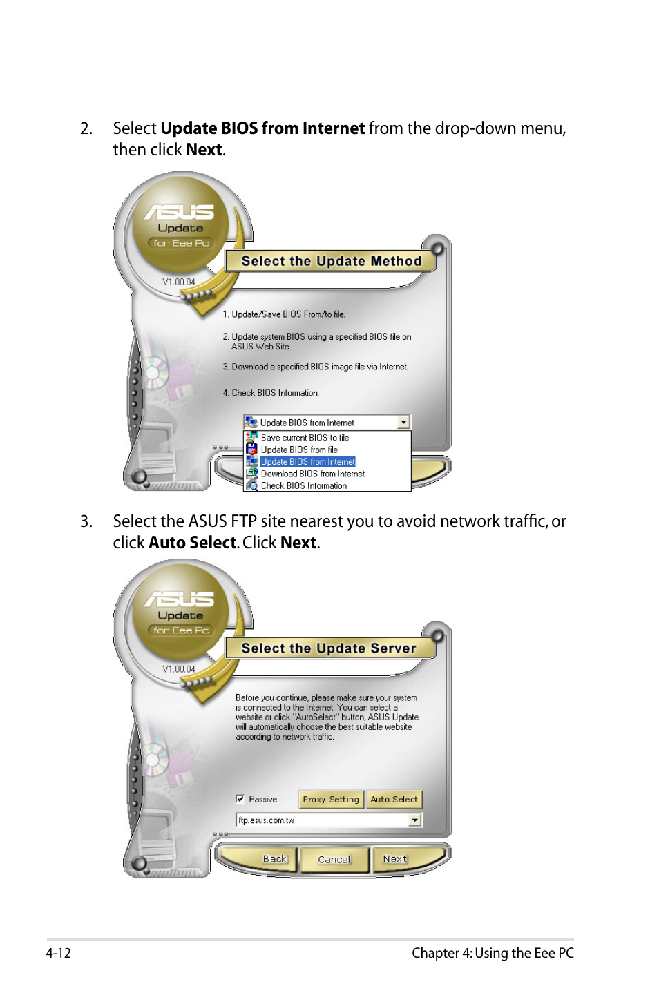 Asus Eee PC 900A/XP User Manual | Page 52 / 76