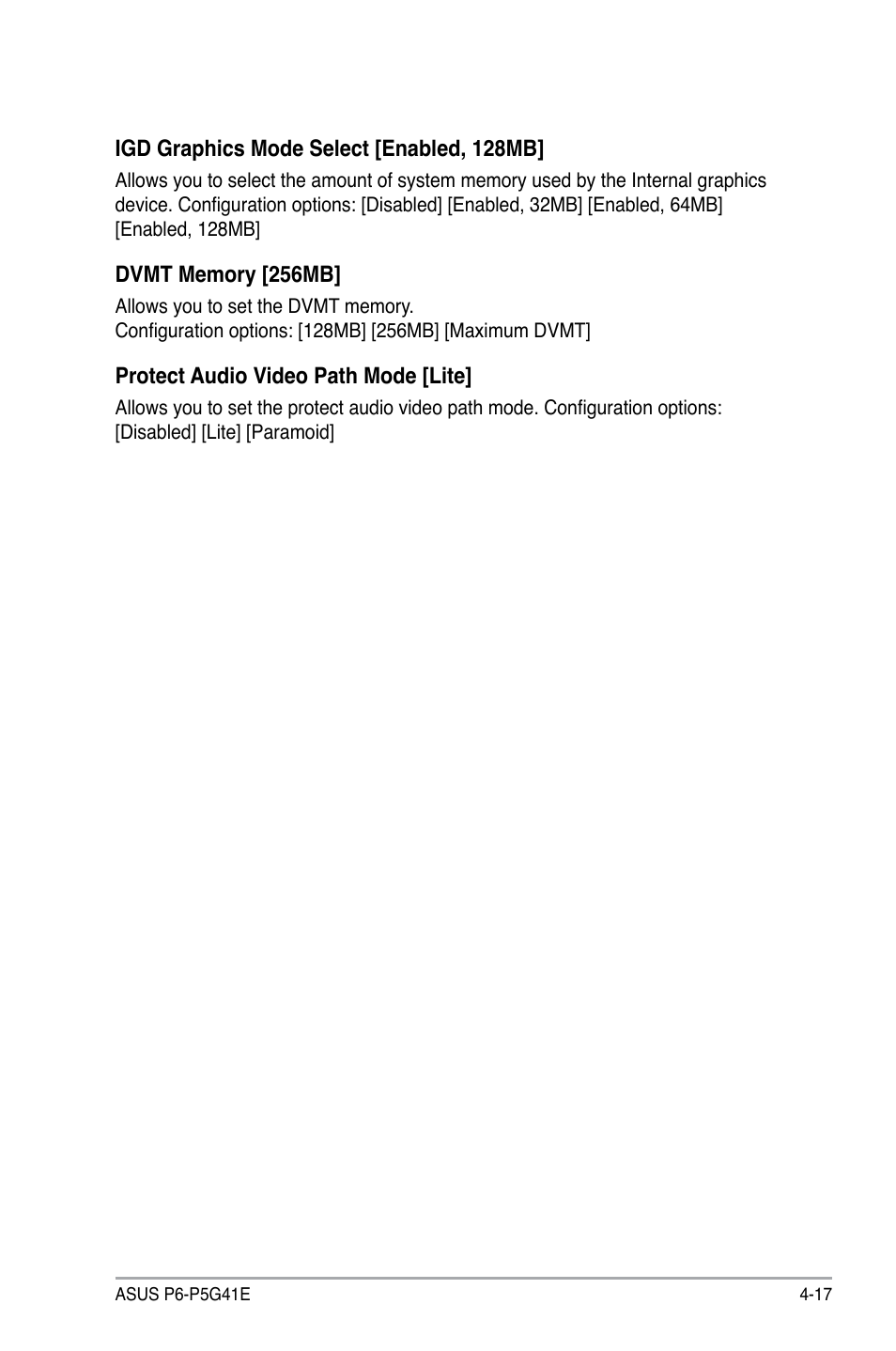 Asus P6-P5G41E User Manual | Page 54 / 67