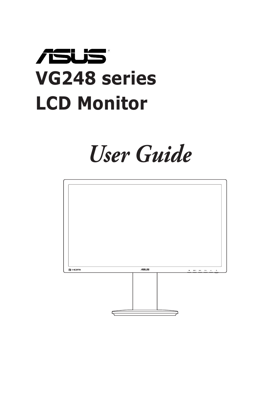 Asus VG248QE User Manual | 25 pages