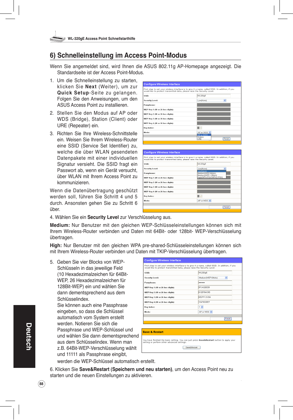 Asus WL-320gE User Manual | Page 89 / 172