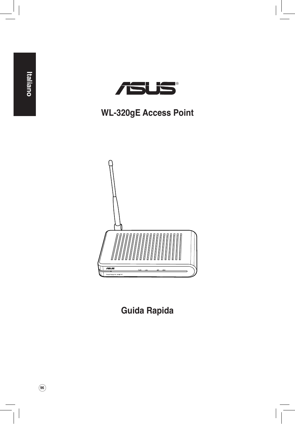 Guida rapida wl-320ge access point | Asus WL-320gE User Manual | Page 97 / 172