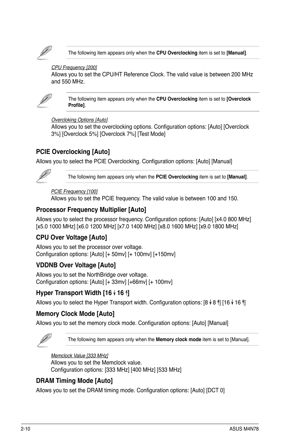 Asus M4N78 User Manual | Page 48 / 60