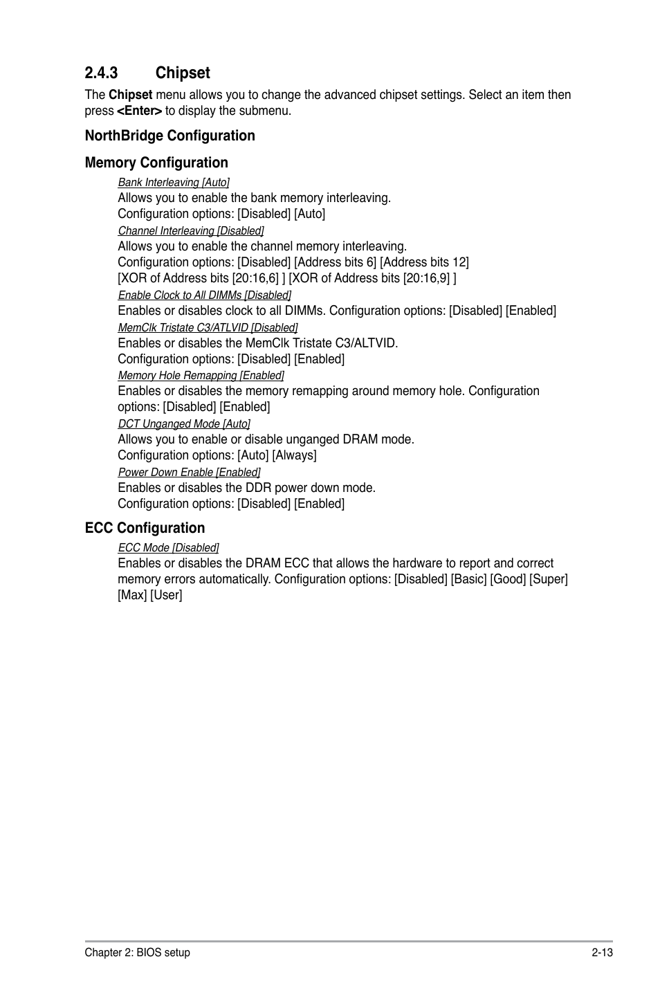 3 chipset, Chipset -13 | Asus M4N78 User Manual | Page 51 / 60