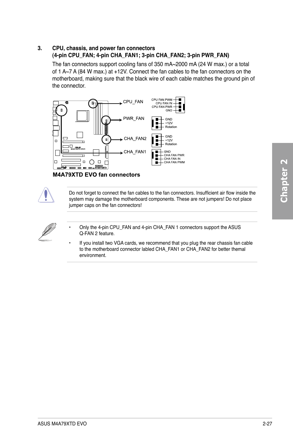 Chapter 2 | Asus M4A79XTD EVO/USB3 User Manual | Page 47 / 112