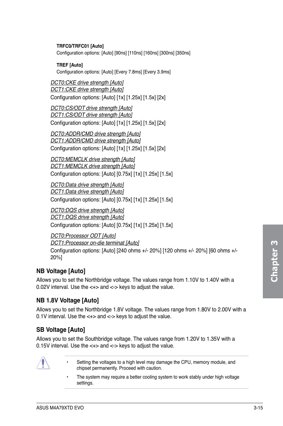 Chapter 3 | Asus M4A79XTD EVO/USB3 User Manual | Page 71 / 112