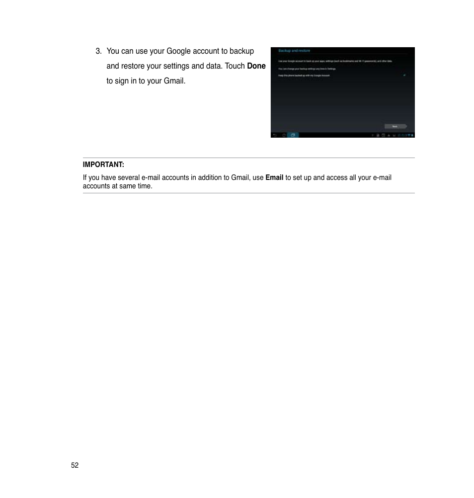 Asus PadFone 2 User Manual | Page 52 / 71