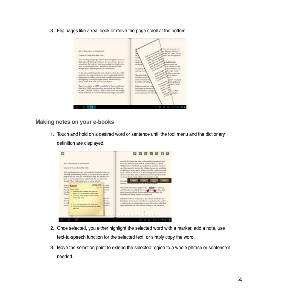 Asus PadFone 2 User Manual | Page 55 / 71