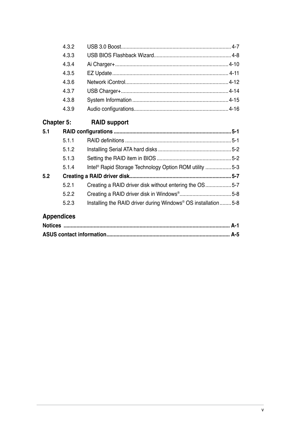 Asus Z87-DELUXE/DUAL User Manual | Page 5 / 168