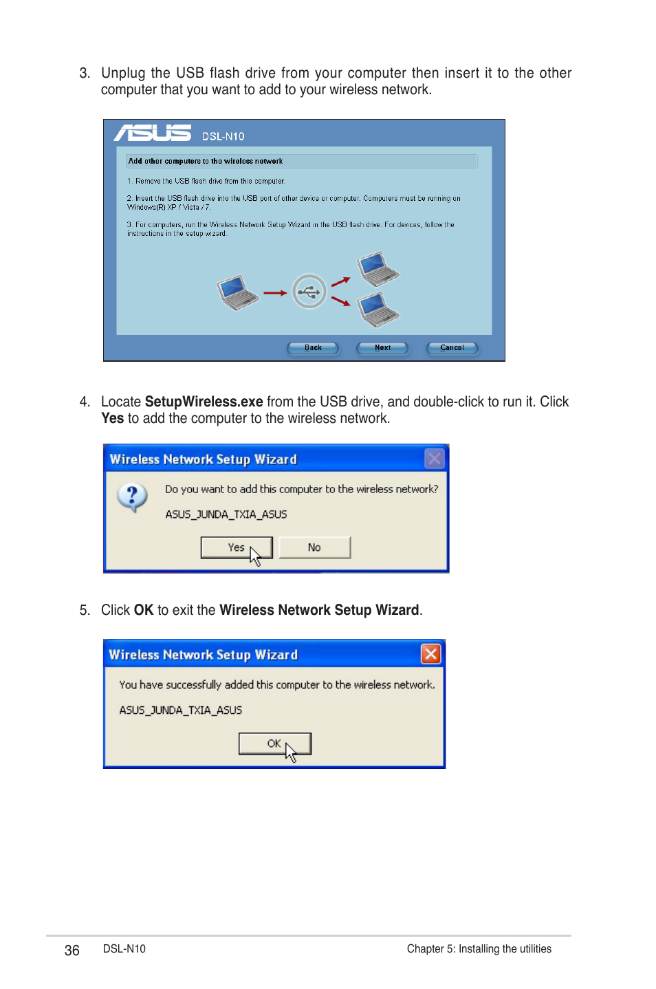 Asus DSL-N10 User Manual | Page 36 / 52