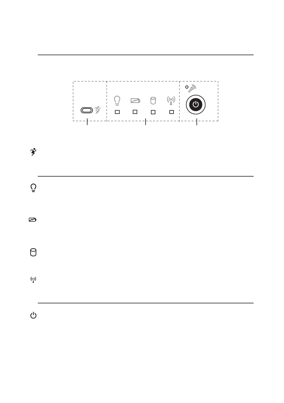 Buttons and indicators | Asus S5N User Manual | Page 37 / 84