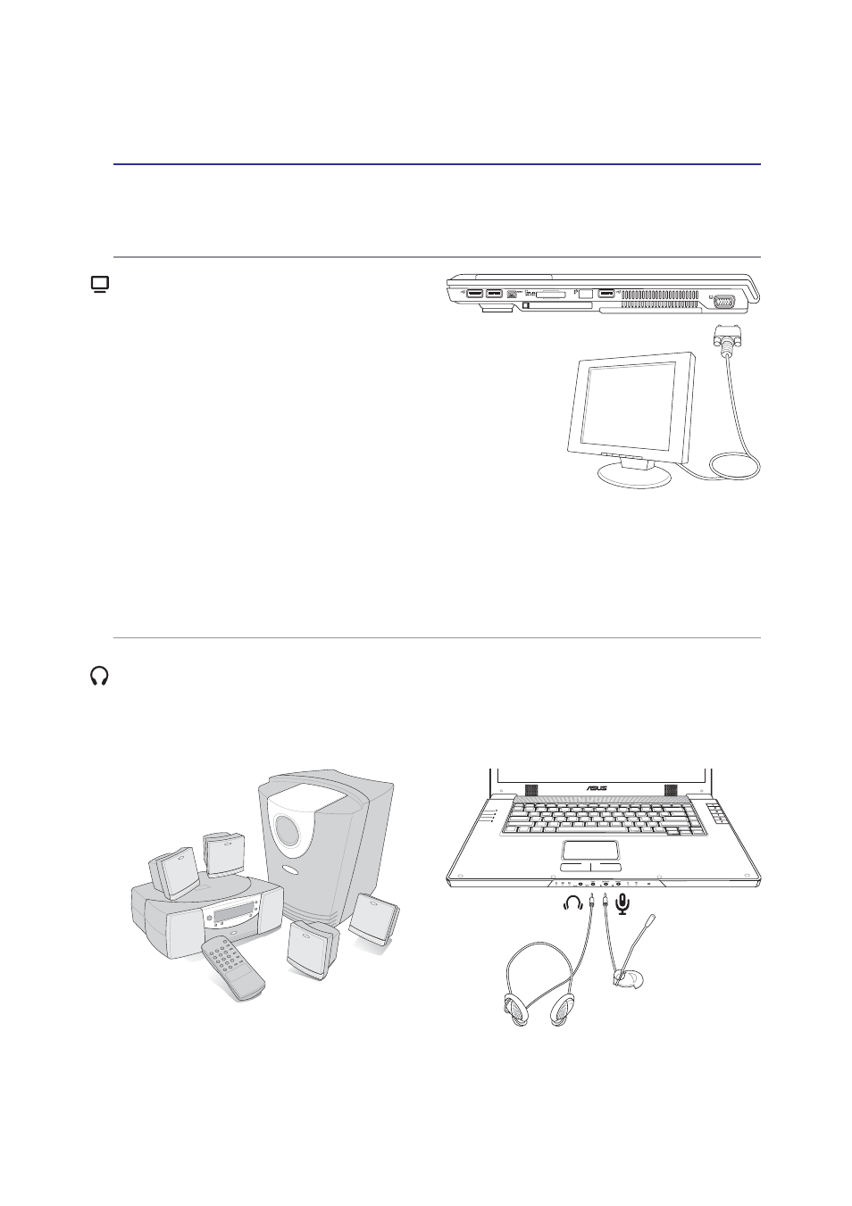 Optional connections | Asus S5N User Manual | Page 63 / 84