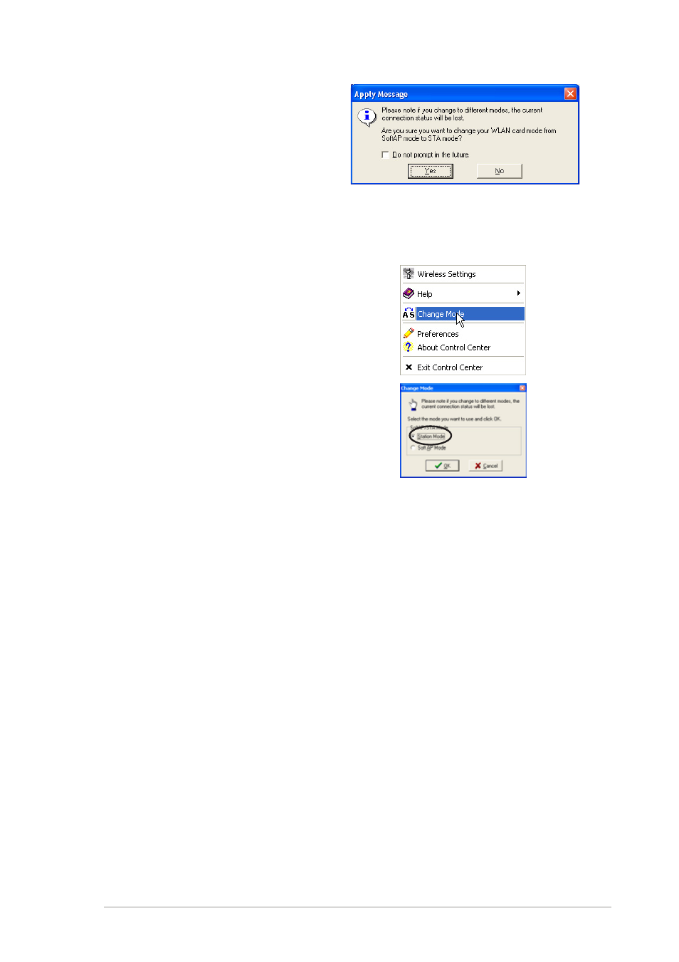 2 soft access point mode (soft ap), System requirements | Asus WiFi-b User Manual | Page 47 / 56