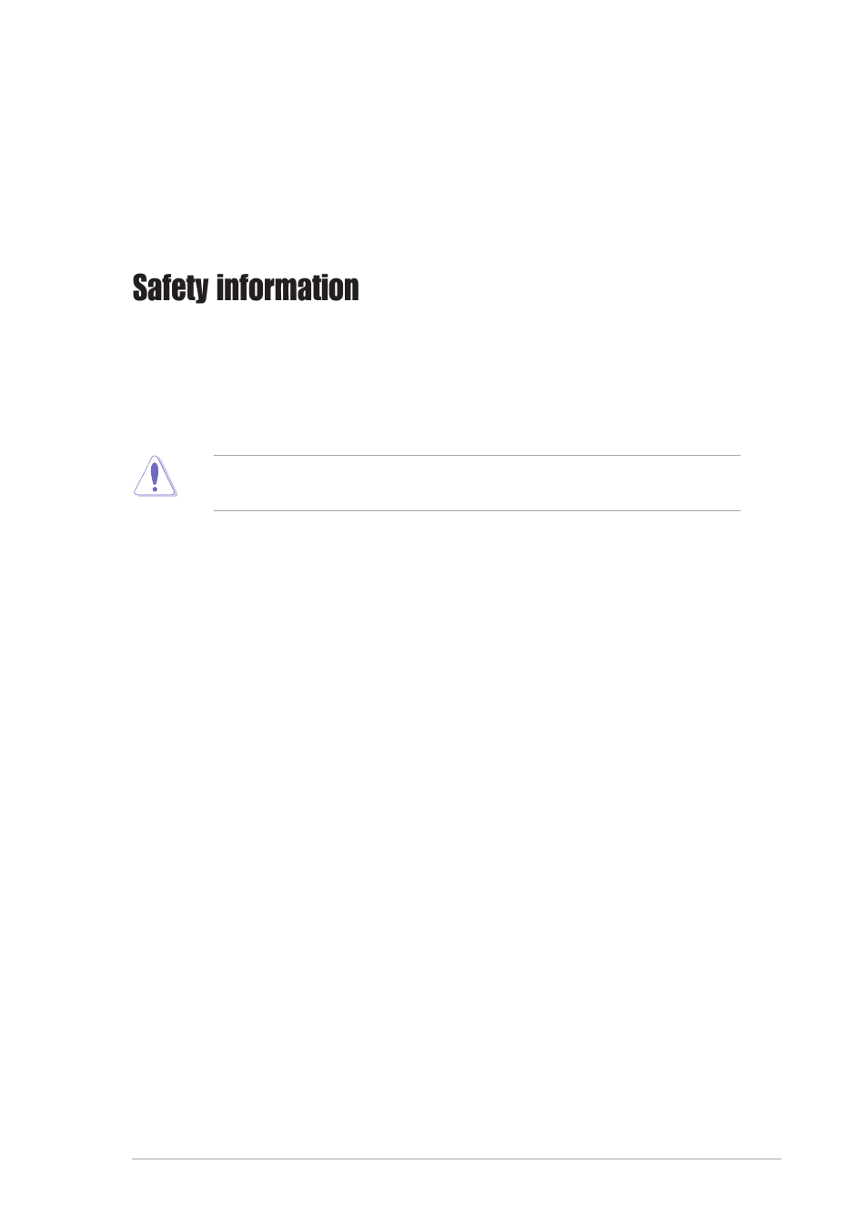 Safety information, Mpe statement | Asus WiFi-b User Manual | Page 5 / 56