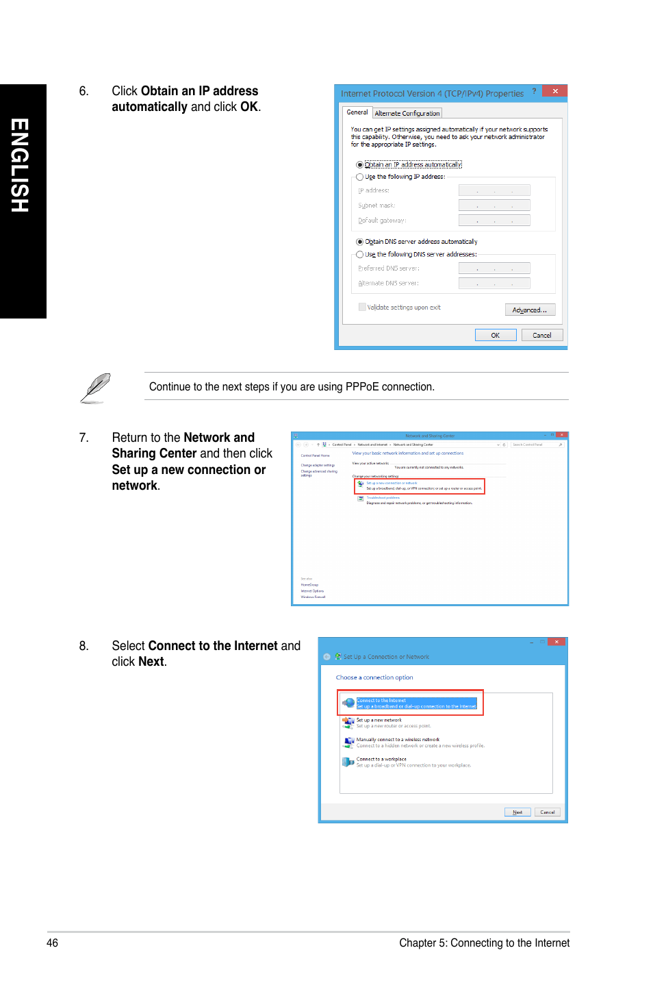 En gl is h en gl is h en gl is h en gl is h | Asus CM1735 User Manual | Page 46 / 70