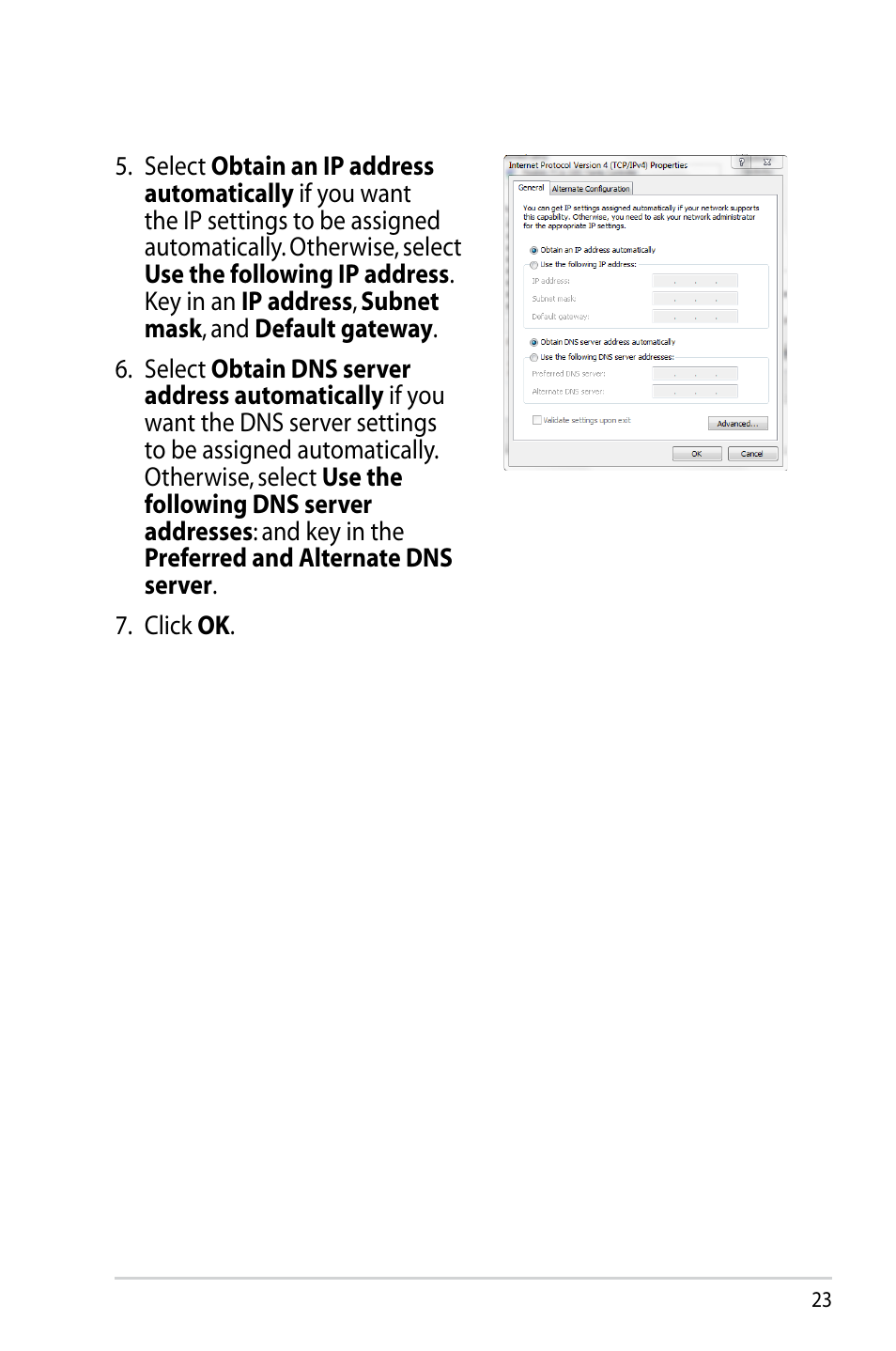 Asus RT-N10 (VER.D1) User Manual | Page 23 / 70