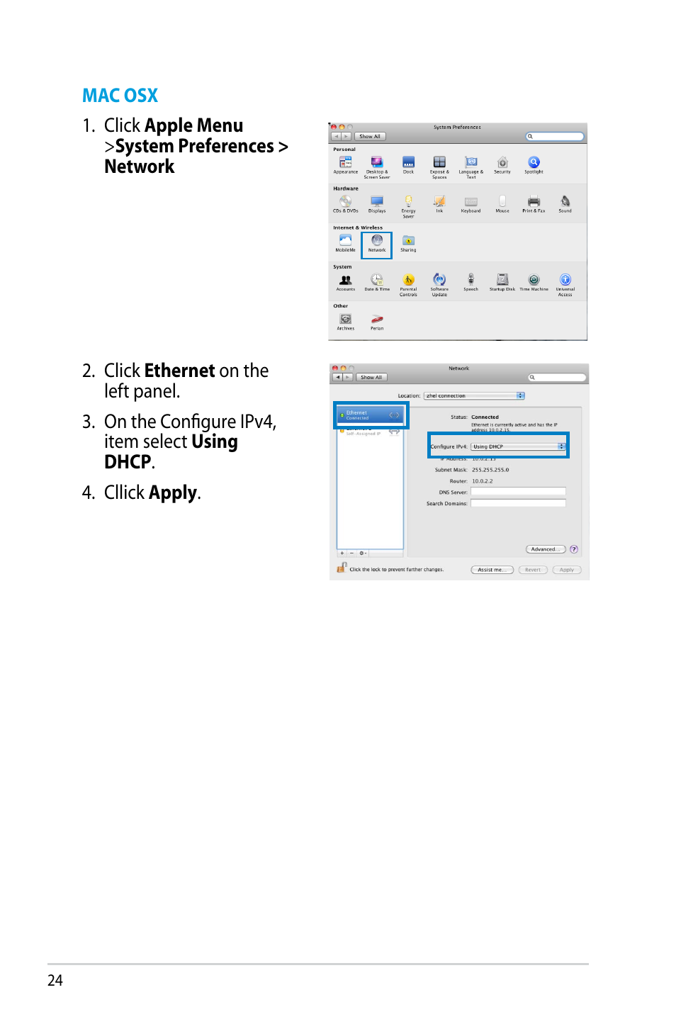 Asus RT-N10 (VER.D1) User Manual | Page 24 / 70