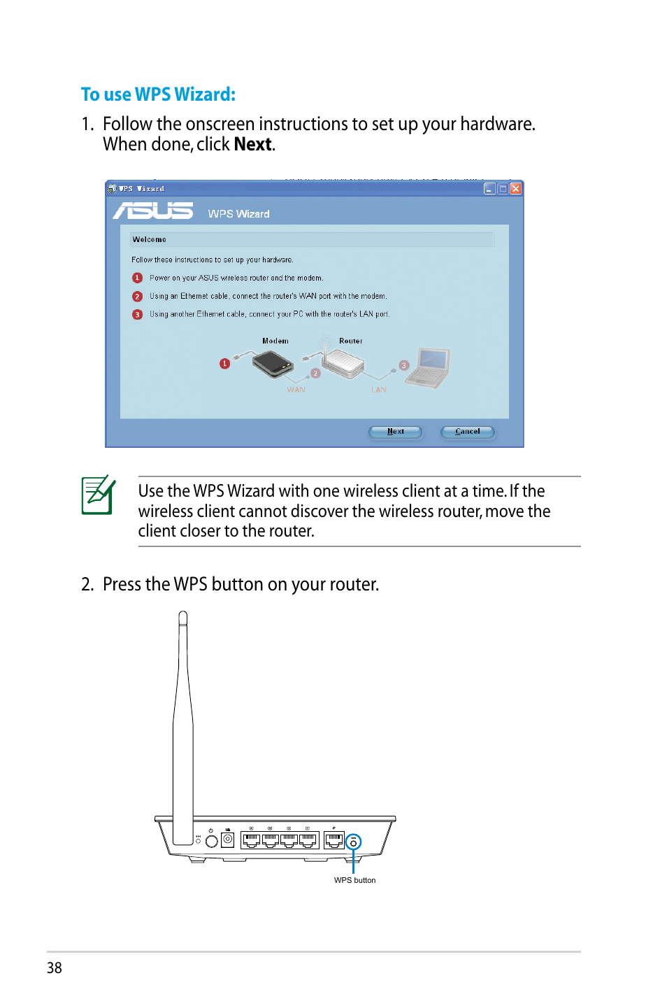 Asus RT-N10 (VER.D1) User Manual | Page 38 / 70