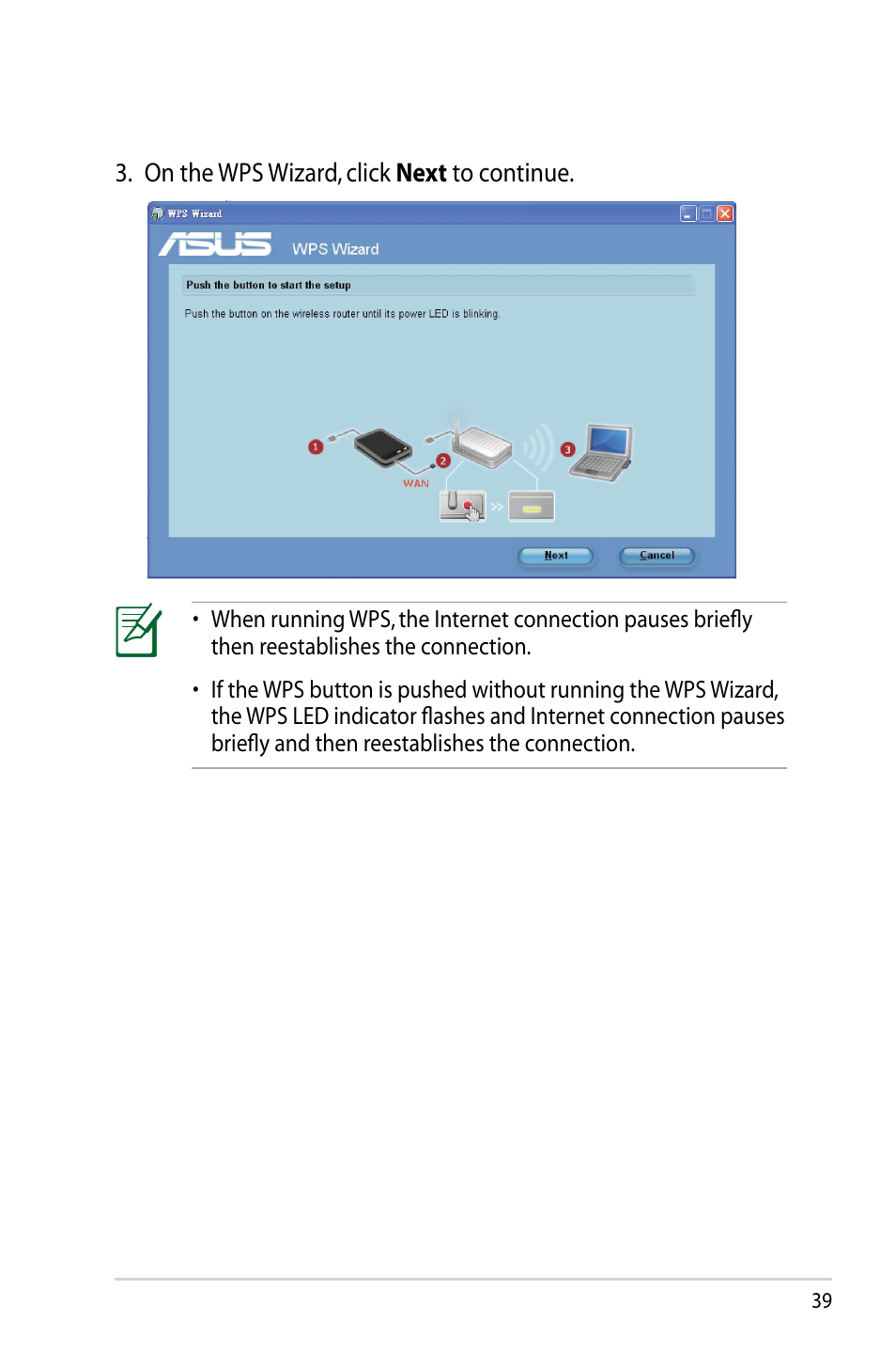 Asus RT-N10 (VER.D1) User Manual | Page 39 / 70