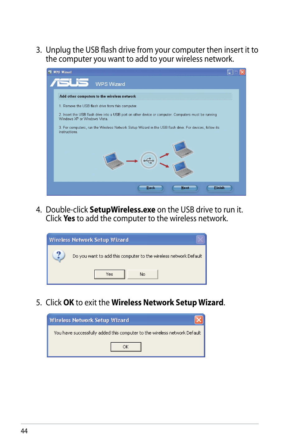 Asus RT-N10 (VER.D1) User Manual | Page 44 / 70