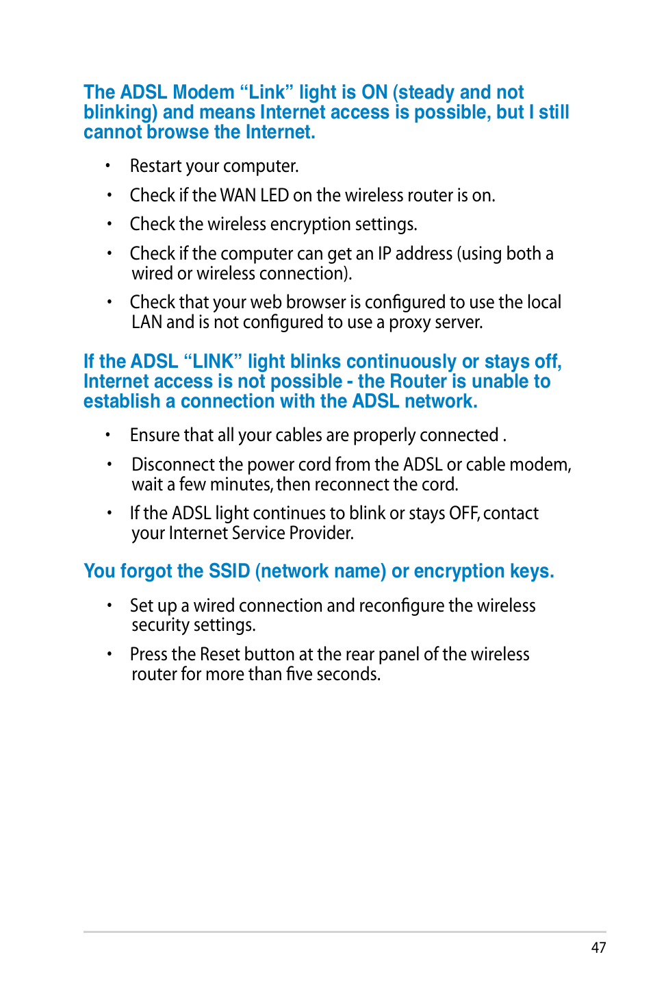 Asus RT-N10 (VER.D1) User Manual | Page 47 / 70