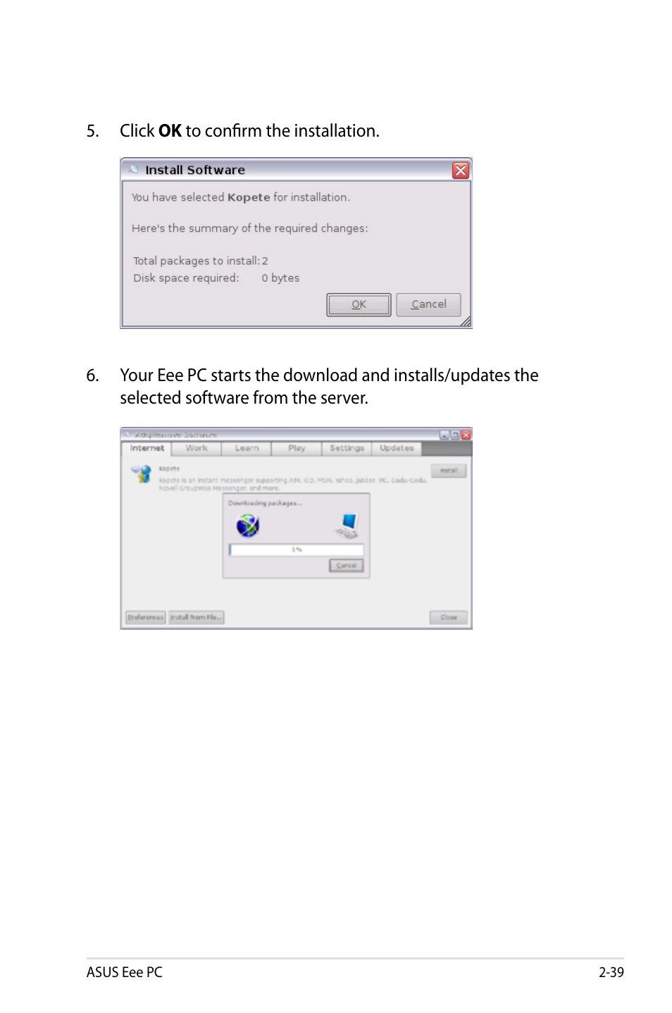 Asus Eee PC S101/Linux User Manual | Page 49 / 90