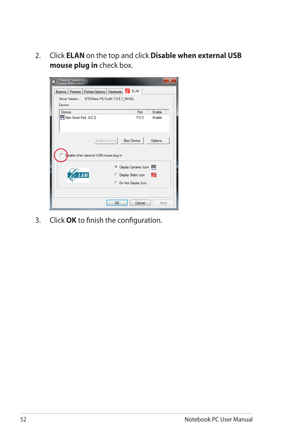 Asus U30Jc User Manual | Page 52 / 104