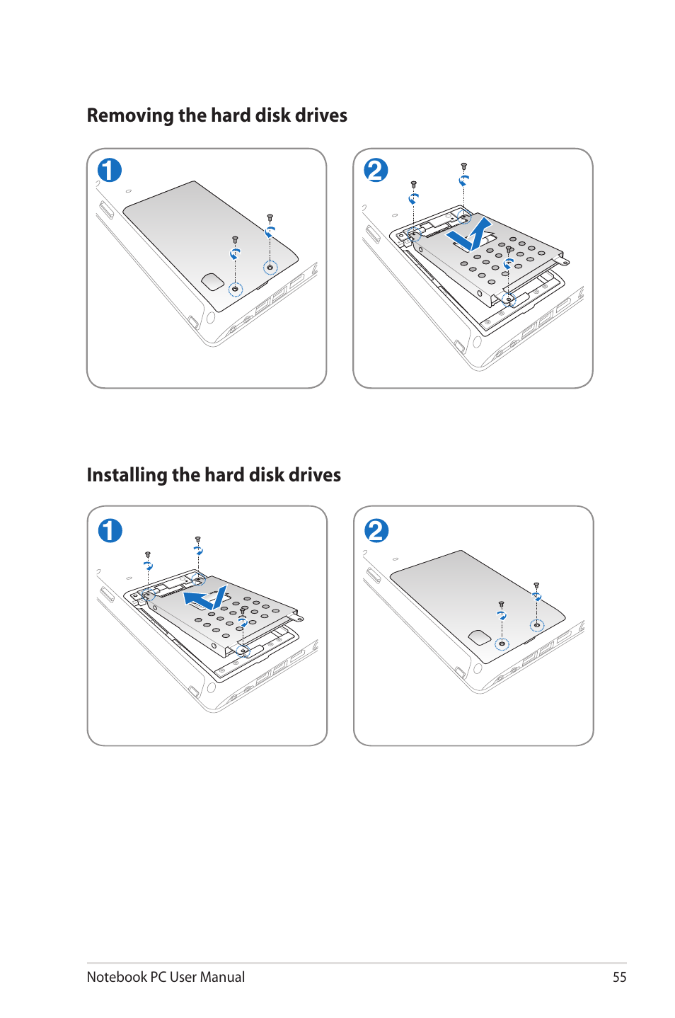 Asus U30Jc User Manual | Page 55 / 104